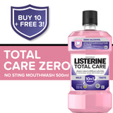 Buy 10 Take 3 - Listerine Total Care Zero Mouthwash 500ml