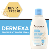 Buy 10 Take 6 - Aveeno Dermexa Daily Emollient Body Wash 280ml
