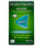 Buy 10 Take 3 - Nicorette Menthol Mint Gum 2 mg 15s