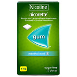 Buy 10 Take 3 - Nicorette Menthol Mint Gum 4mg 15s