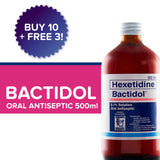 Bactidol Oral Antiseptic Mouthwash 500ml