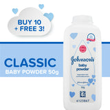 Buy 10 Take 3 - Johnson's Baby Powder Classic 50g