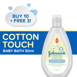 Buy 10 Take 3 - Johnson's CottonTouch Wash 50ml