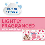 Buy 10 Take 3 - Johnson's Baby Skincare Wipes 20s