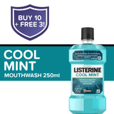 Buy 10 Take 3 - Listerine Cool Mint Mouthwash 250ml